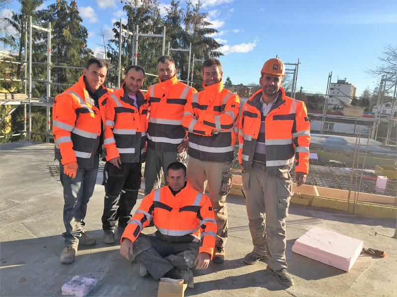 Baufirma, Team, FONDAJ Hoch- und Tiefbau GmbH